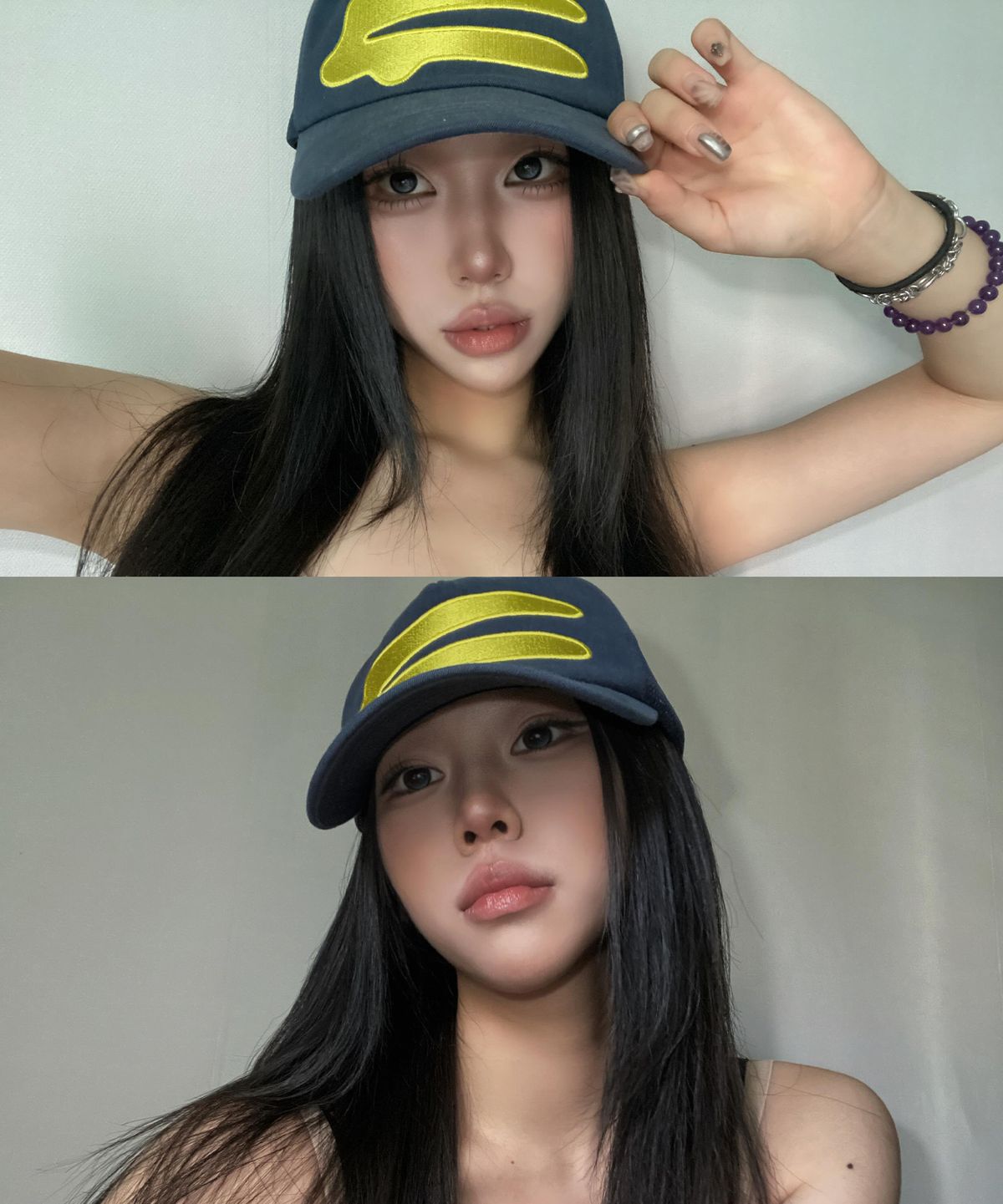 9999아카이브(9999ARCHIVE) Slick Logo Mesh Cap