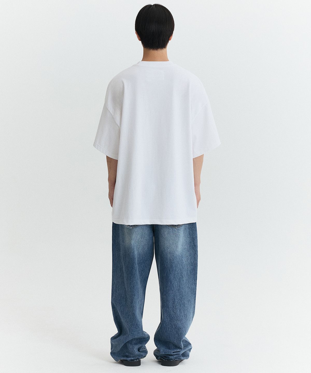 마티레(MTTIRÉ) OPTIMISM OVERSIZED T-SHIRT / WHITE