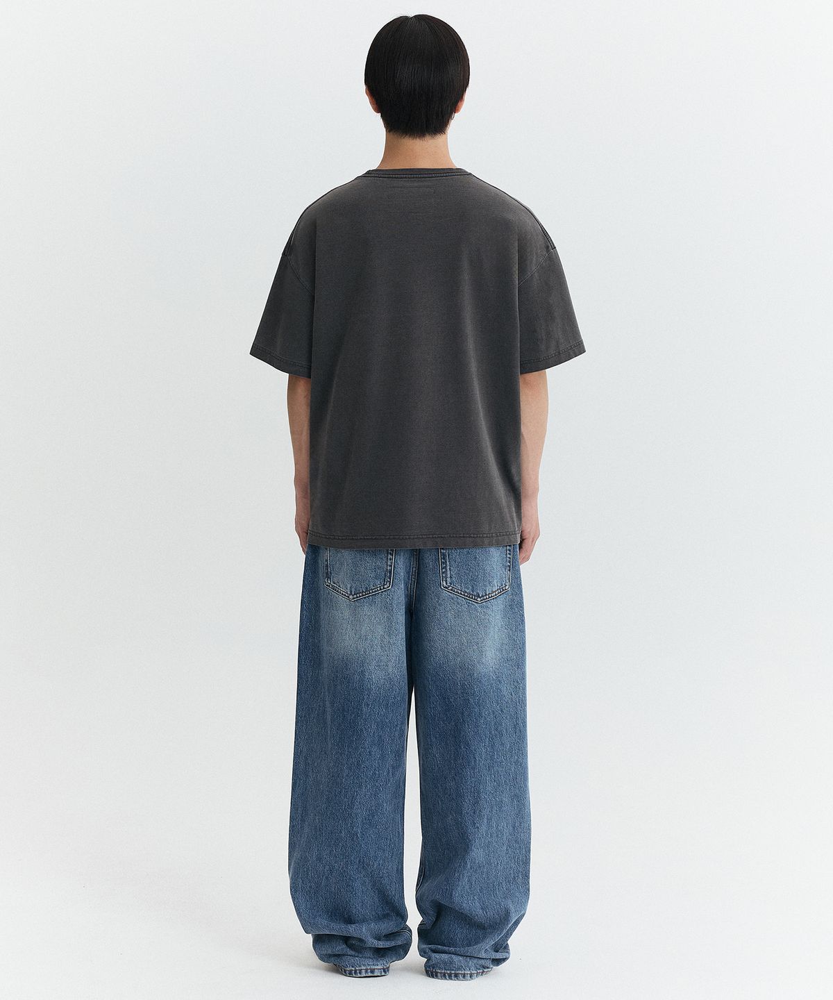 마티레(MTTIRÉ) ROCKYSTAR VINTAGE OVERSIZED T-SHIRT / BLACK