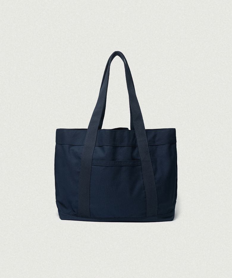 Canvas Baren Tote Bag_Navy