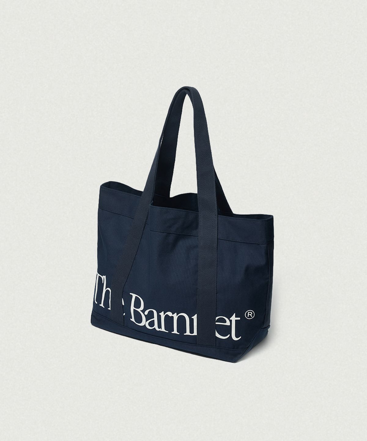 더바넷(THEBARNNET) Canvas Baren Tote Bag_Navy