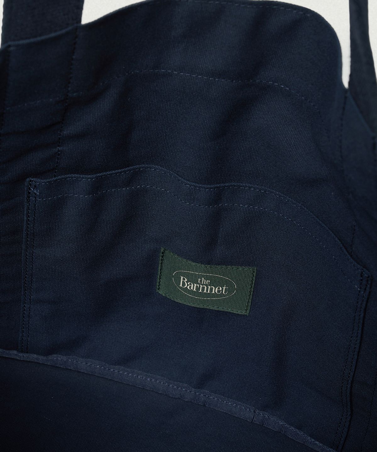 더바넷(THEBARNNET) Canvas Baren Tote Bag_Navy