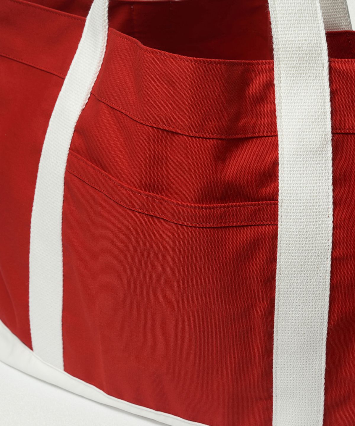 더바넷(THEBARNNET) Canvas Baren Tote Bag_Red