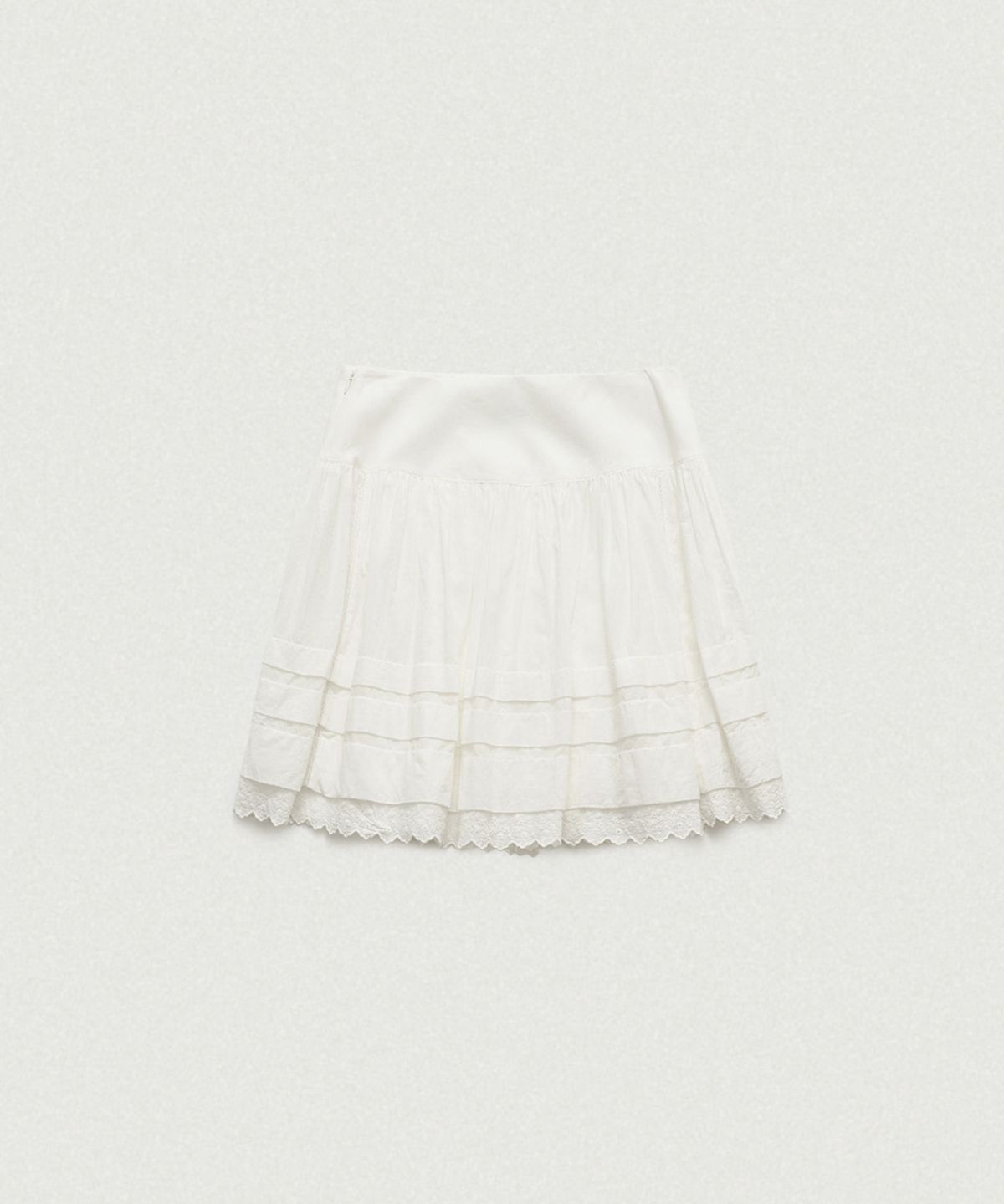 더바넷(THEBARNNET) Elin Lace Midi Skirt_Ivory