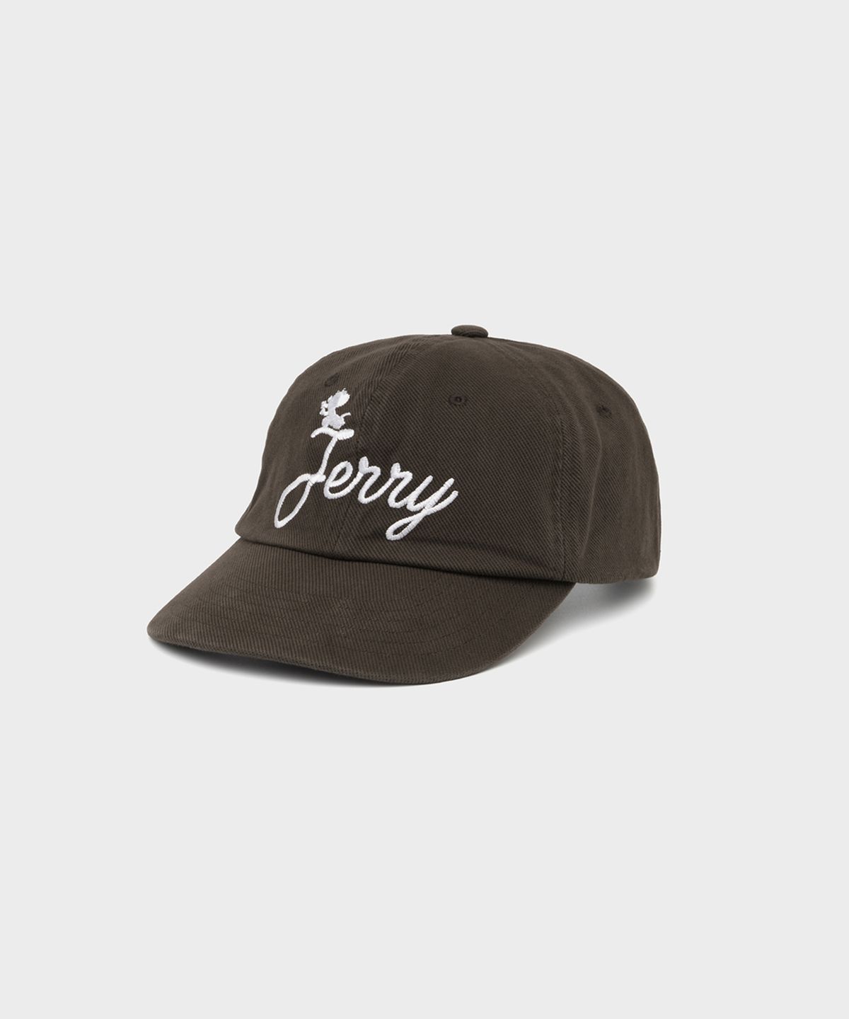 셔터(SHIRTER) TJS JERRY EMBROIDERED CAP (BROWN)