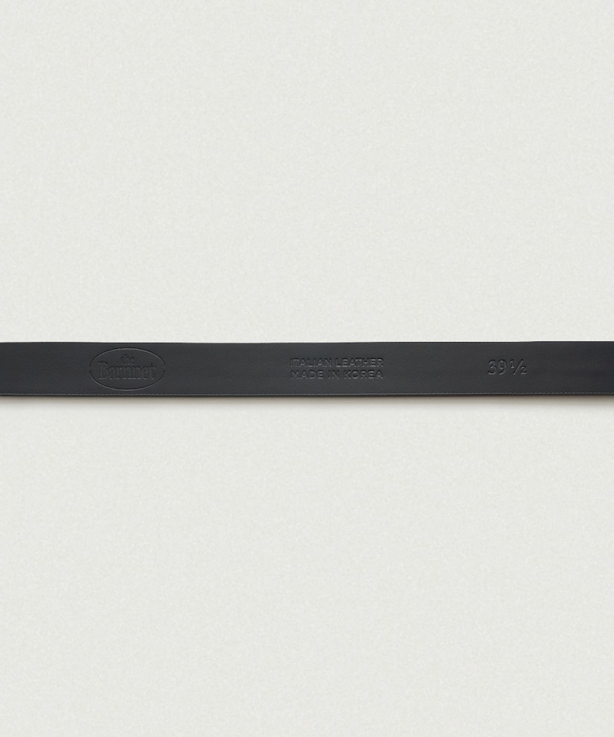 더바넷(THEBARNNET) Essential Cowhide Leather Belt_Black