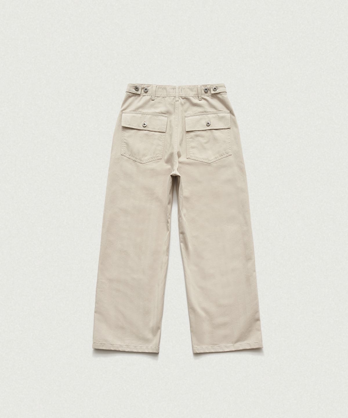 더바넷(THEBARNNET) Herringbone Fatigue Pants_Beige