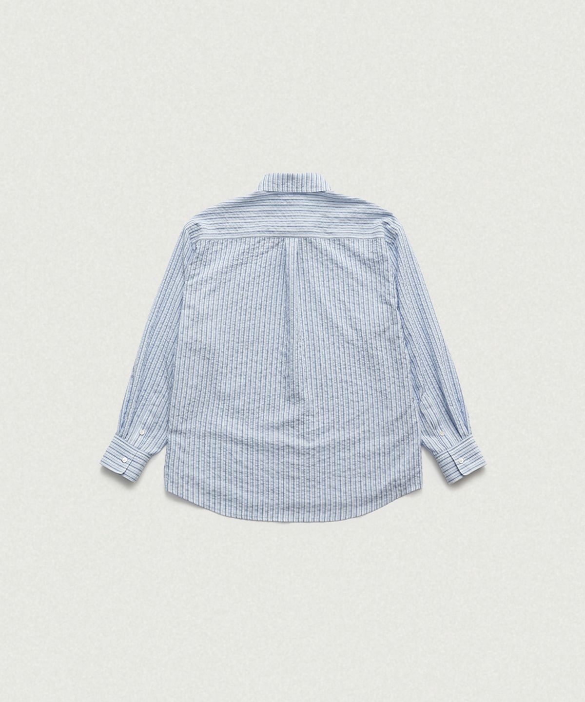더바넷(THEBARNNET) Sui Stripe Pocket Shirt_Light Blue