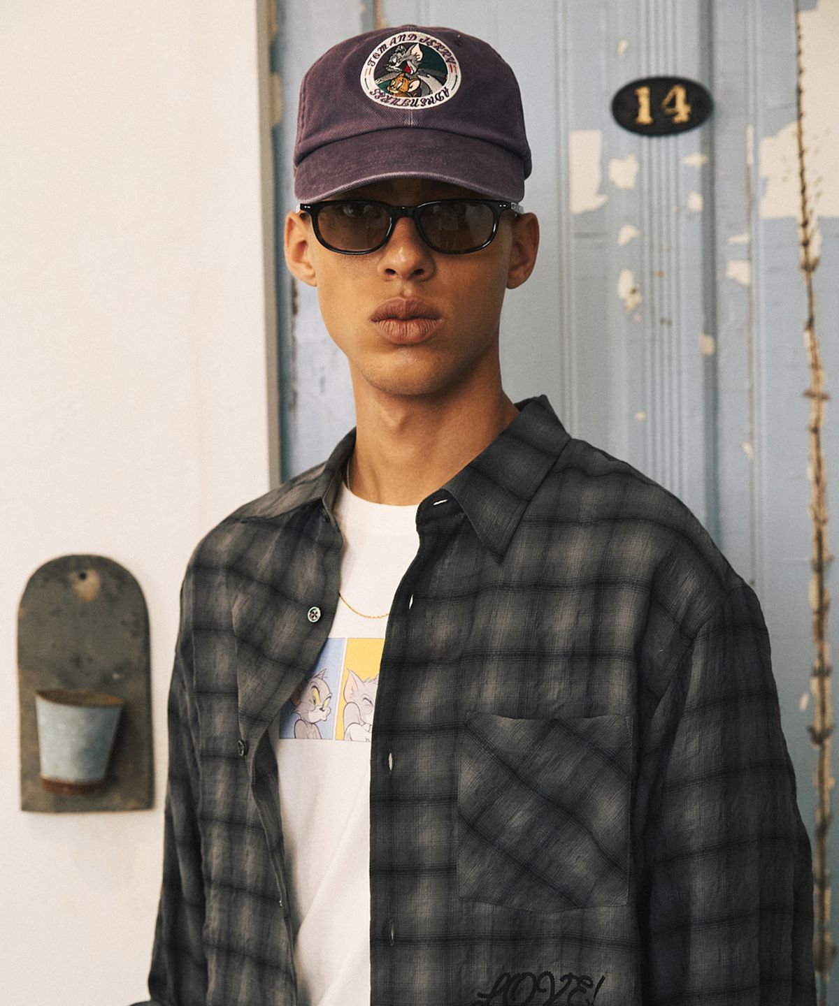 셔터(SHIRTER) TJS ADVENTURES CAP (PURPLE)