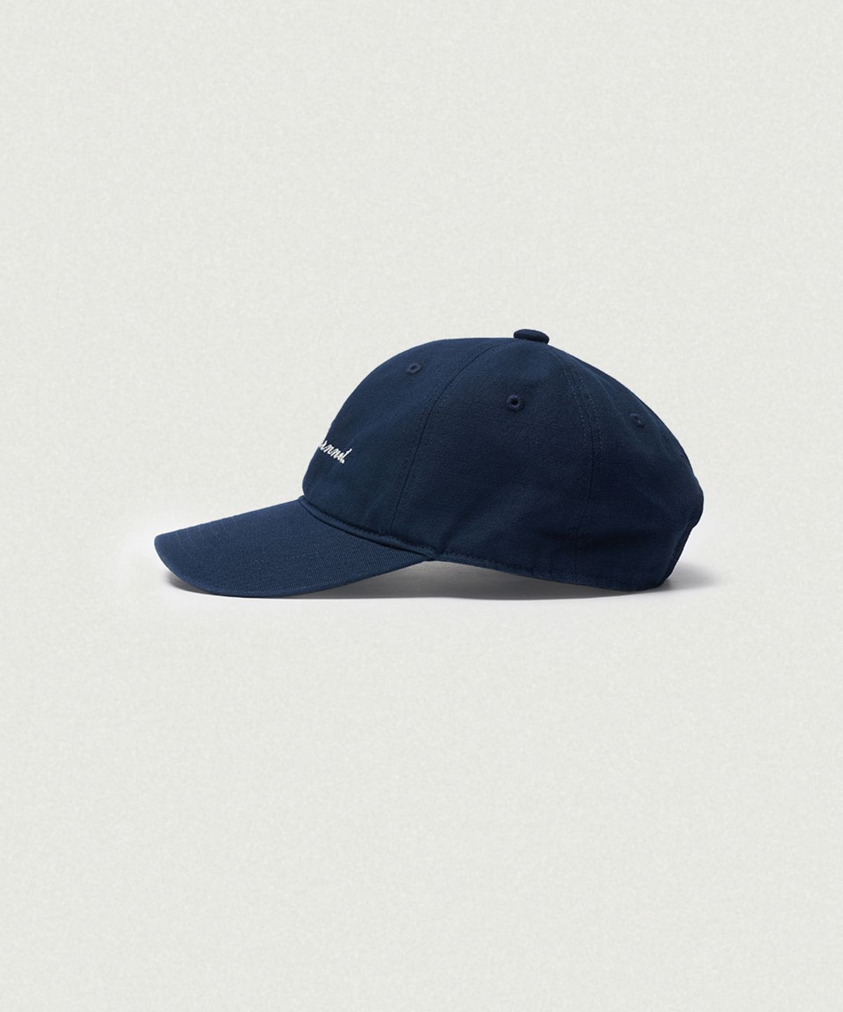 더바넷(THEBARNNET) Letter Logo Ball Cap_Navy