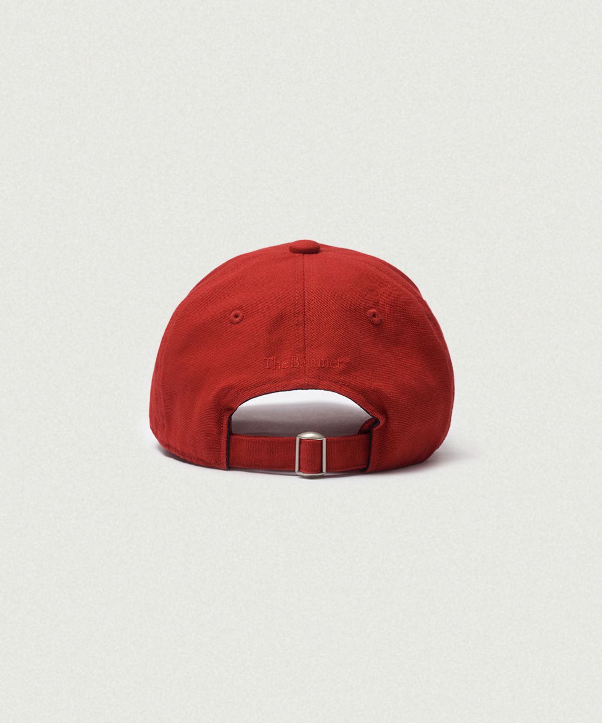 더바넷(THEBARNNET) Letter Logo Ball Cap_Red