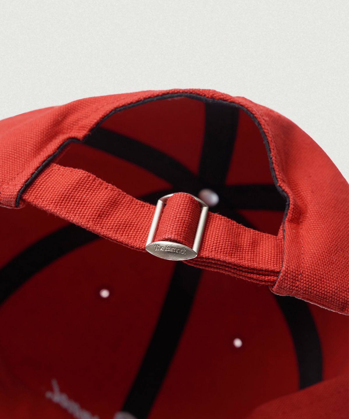 더바넷(THEBARNNET) Letter Logo Ball Cap_Red