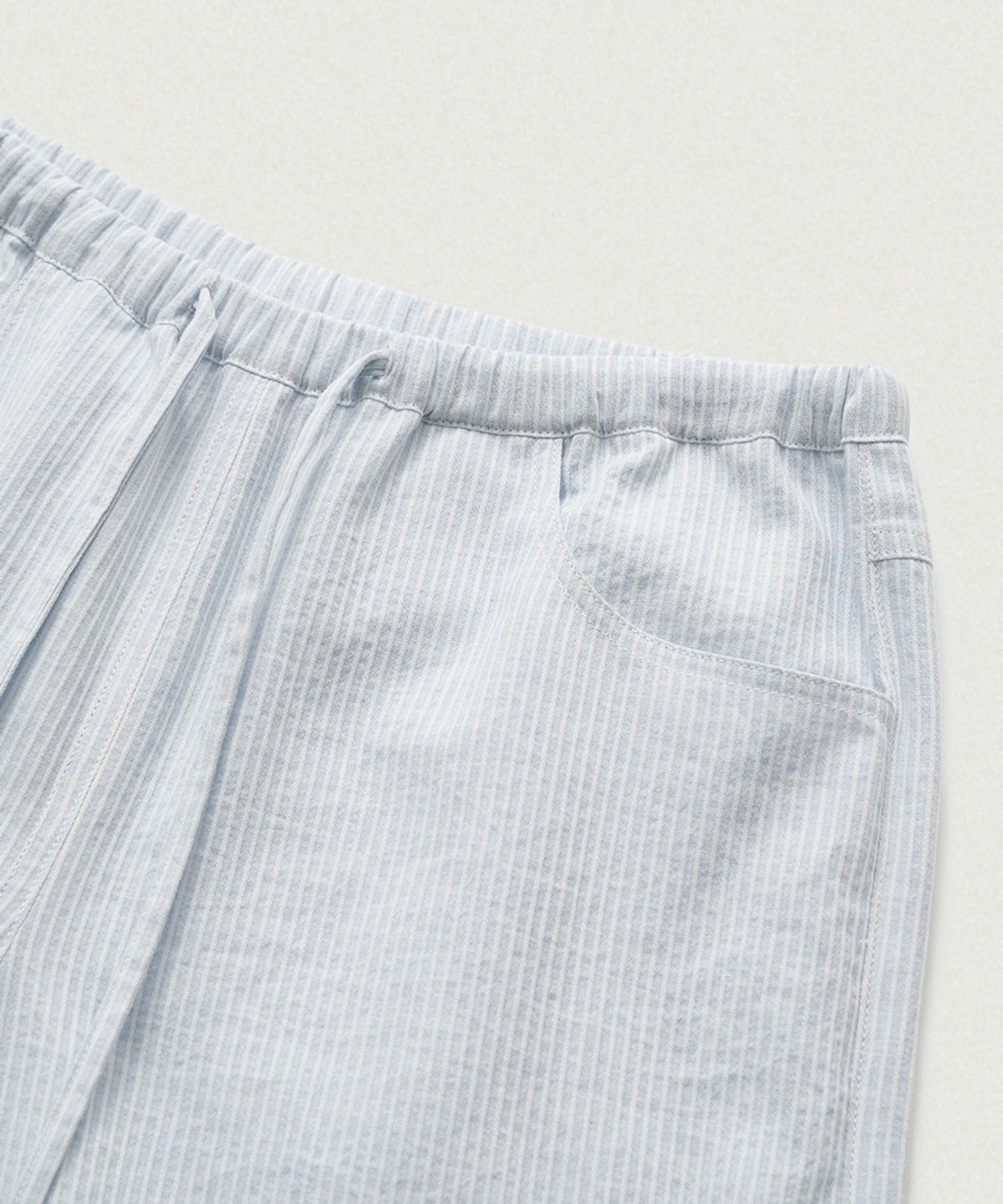 더바넷(THEBARNNET) Dana Light Drawstring Cargo Pants_Light Blue