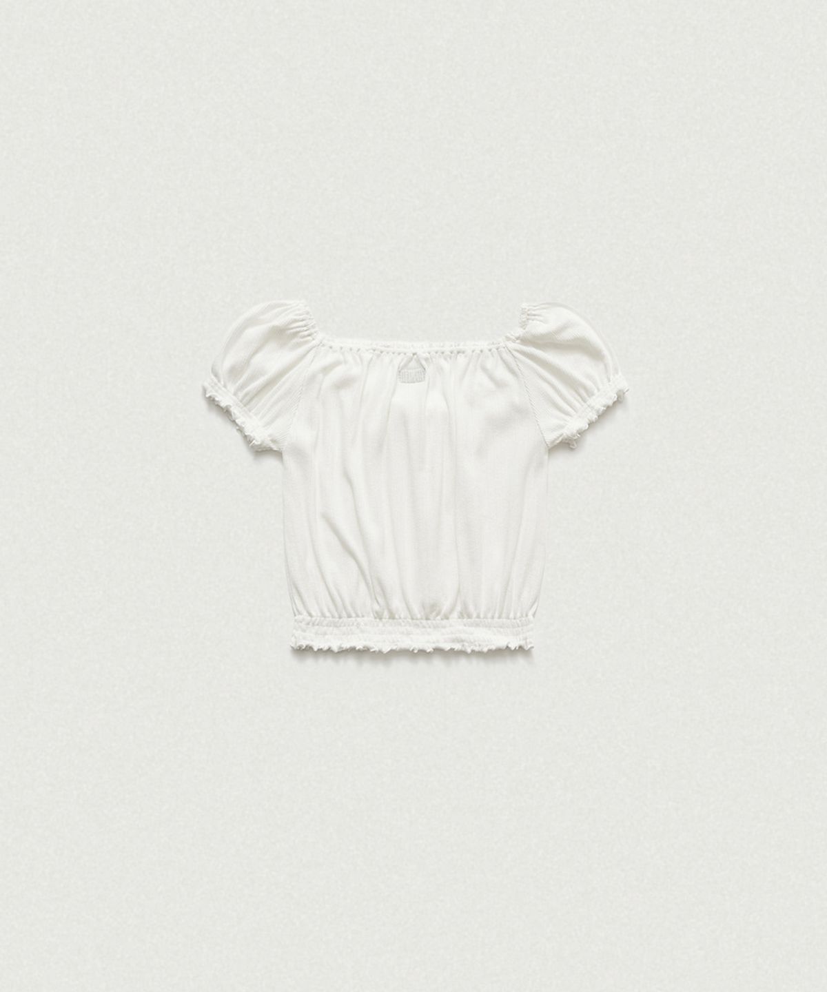 더바넷(THEBARNNET) Rudy Shirring Puff Top_Ivory - 사이즈 & 후기 | 무신사