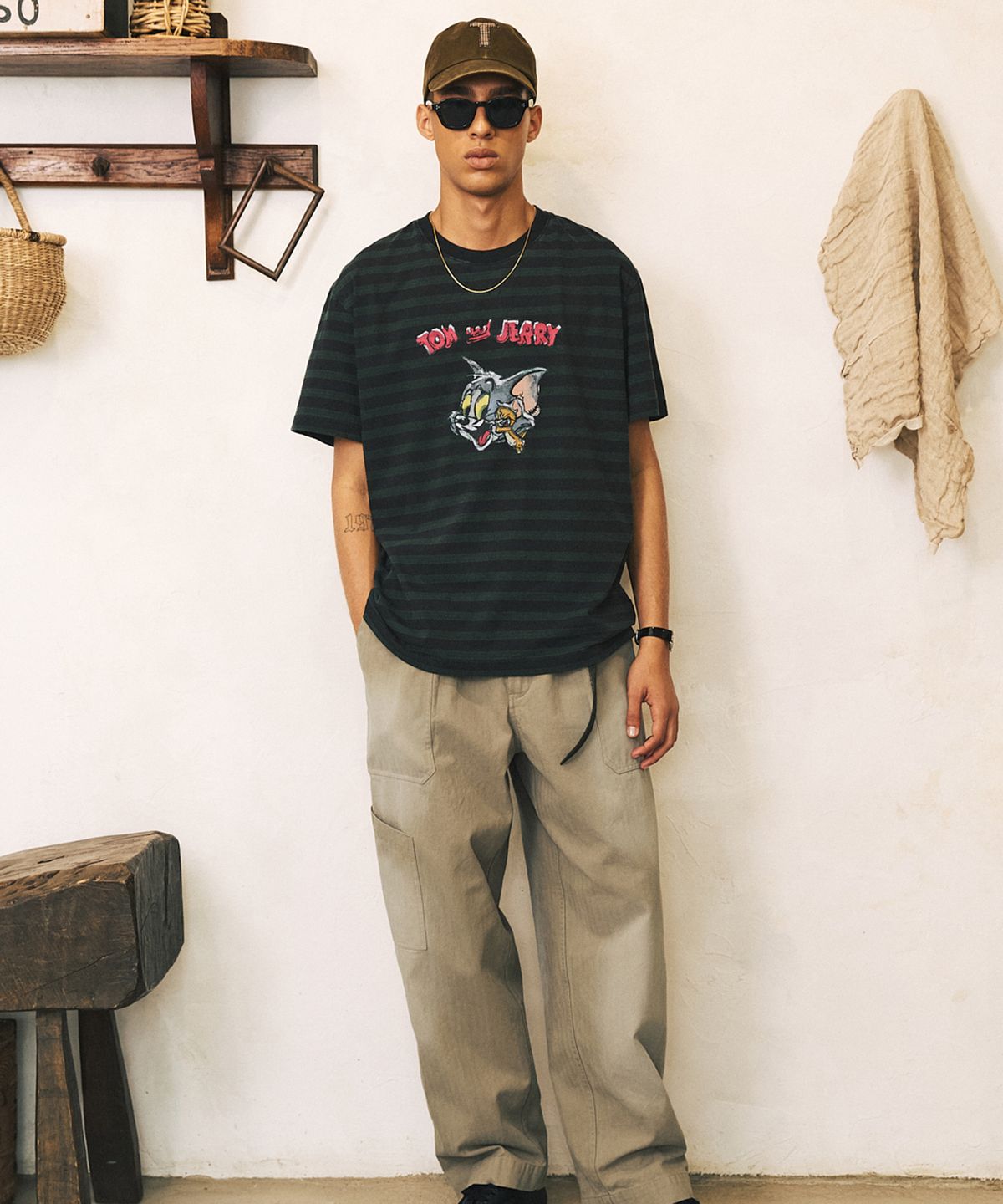 셔터(SHIRTER) TJS TOM PATCH CAP (BROWN)