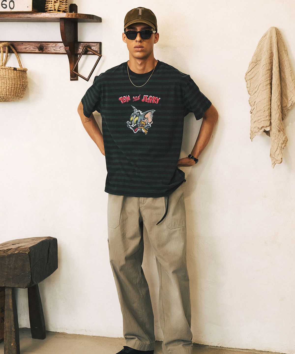 셔터(SHIRTER) TJS TOM PATCH CAP (BROWN)