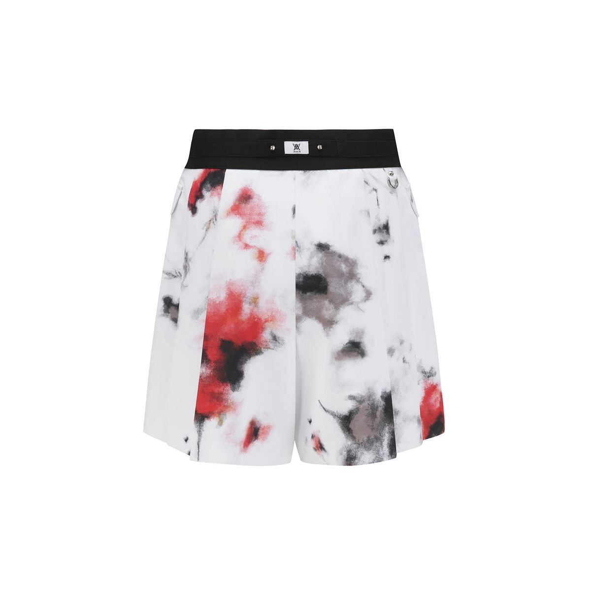 어뉴골프(ANEW GOLF) WOMEN PLEATED HALF PANTS_WH