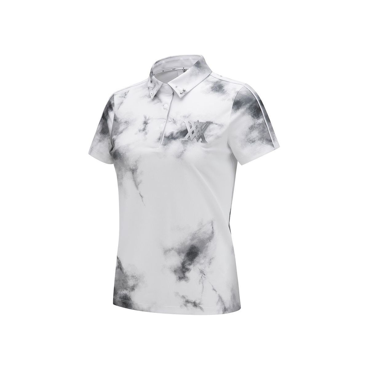 어뉴골프(ANEW GOLF) WOMEN COLLARED SHORT T-SHIRT_WH