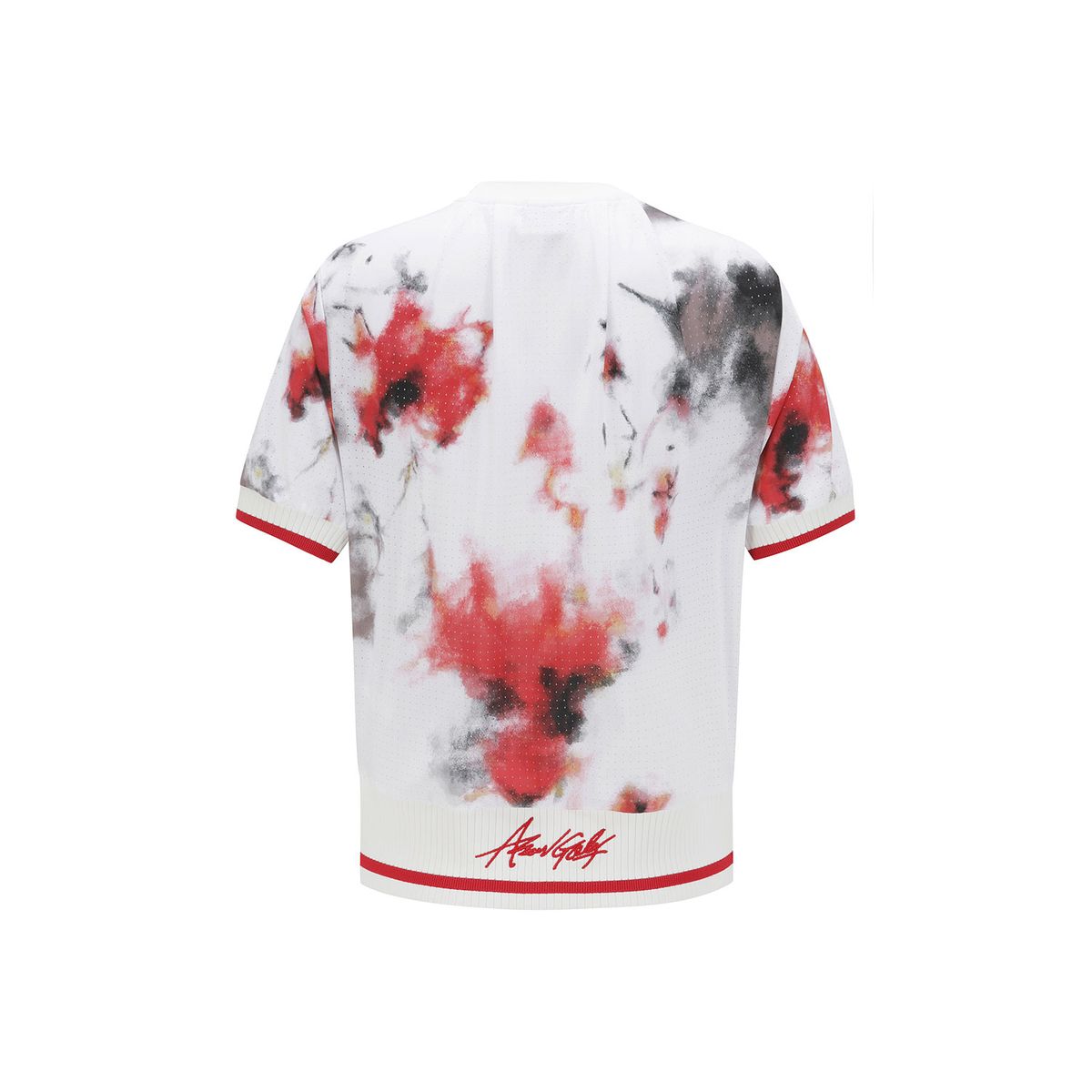 어뉴골프(ANEW GOLF) WOMEN AIR DOT ROUND SHORT T-SHIRT_WH