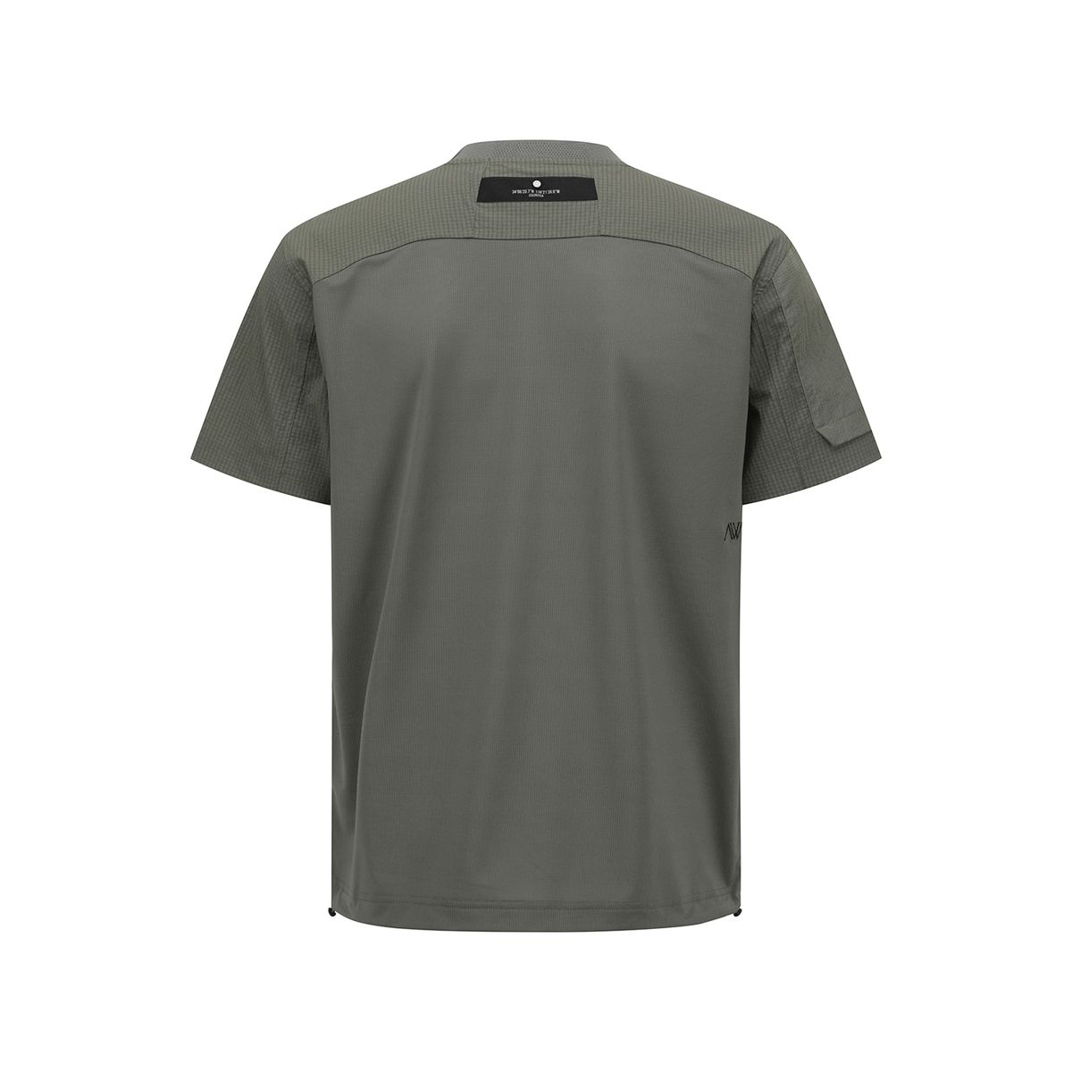 어뉴골프(ANEW GOLF) MEN WOVEN ROUND SHORT T-SHIRT_LK
