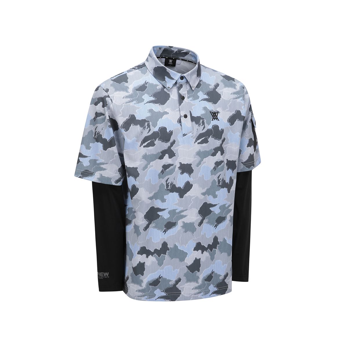 어뉴골프(ANEW GOLF) MEN HYBRID LONG T-SHIRT_LB