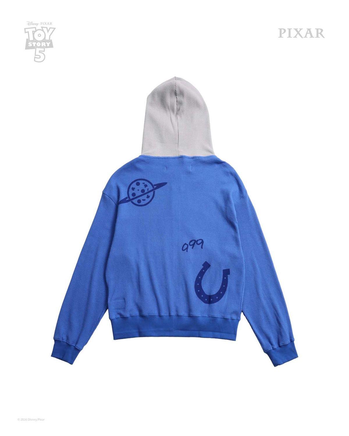 999휴머니티(999HUMANITY) HOWDY HOODED ZIP UP (BLUE)