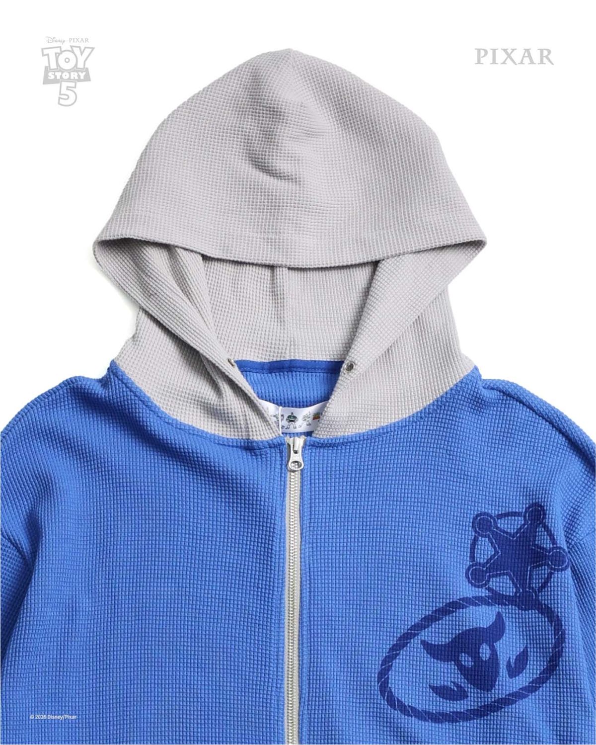 999휴머니티(999HUMANITY) HOWDY HOODED ZIP UP (BLUE)