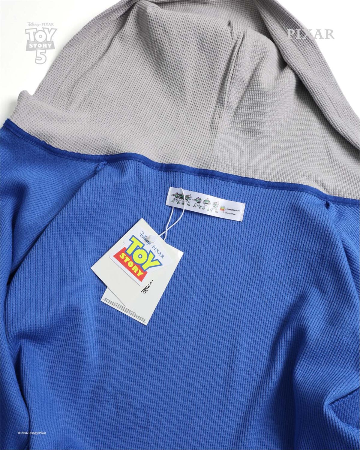 999휴머니티(999HUMANITY) HOWDY HOODED ZIP UP (BLUE)