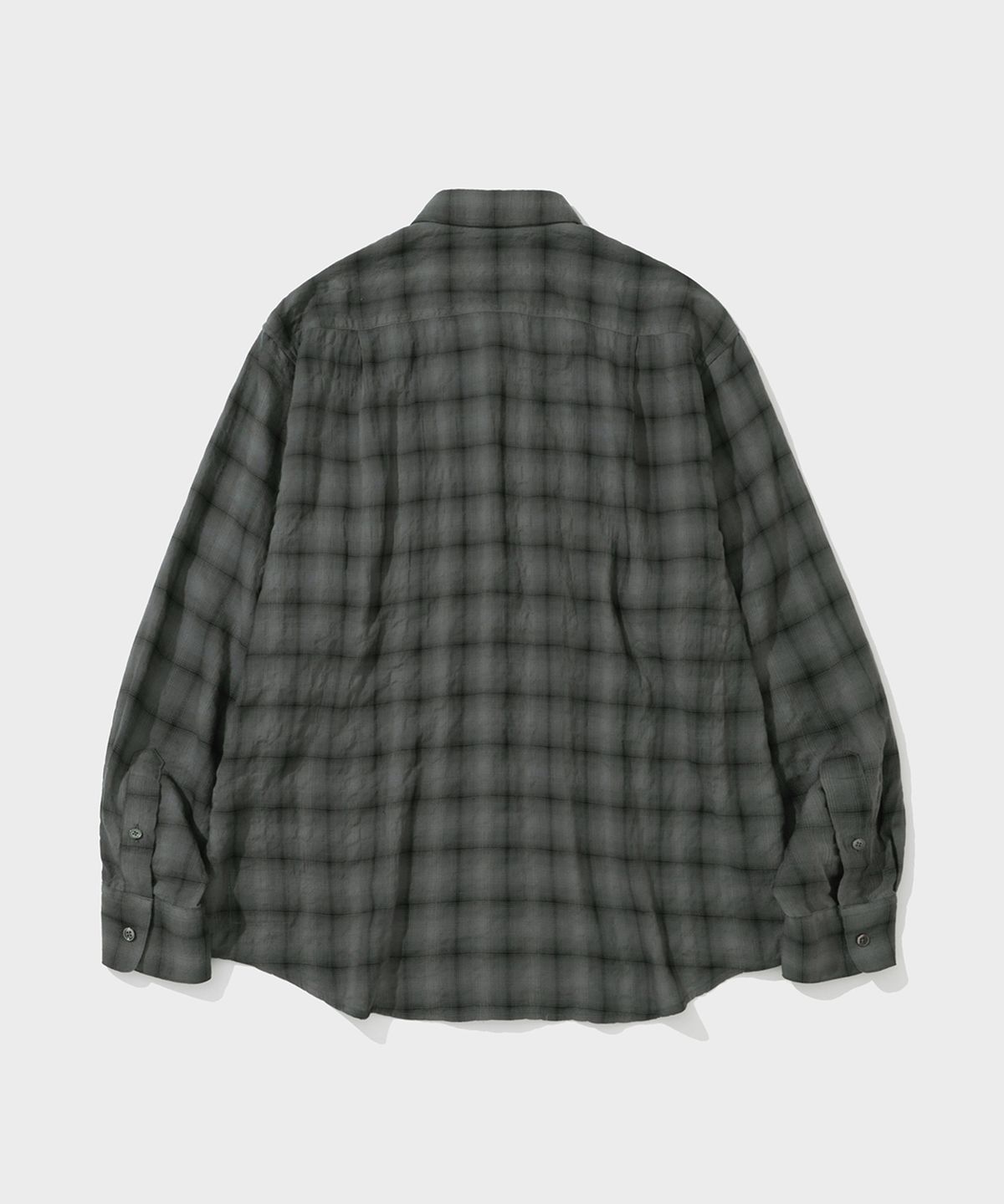 셔터(SHIRTER) TJS CT SHIRRED SHIRT (CHARCOAL)