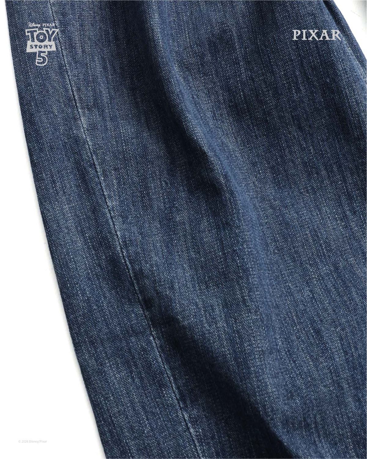 999휴머니티(999HUMANITY) HOWDY CURVED DENIM PANT (MEDIUM BLUE)