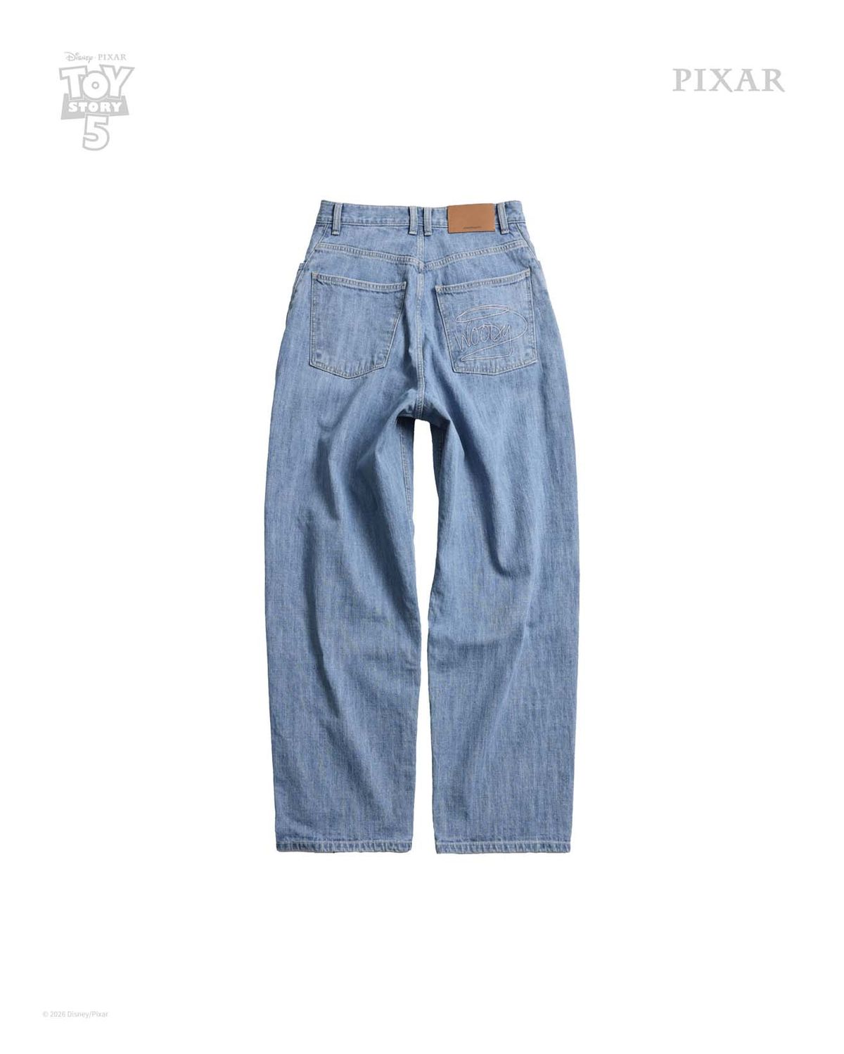 999휴머니티(999HUMANITY) HOWDY CURVED DENIM PANT (LIGHT BLUE)