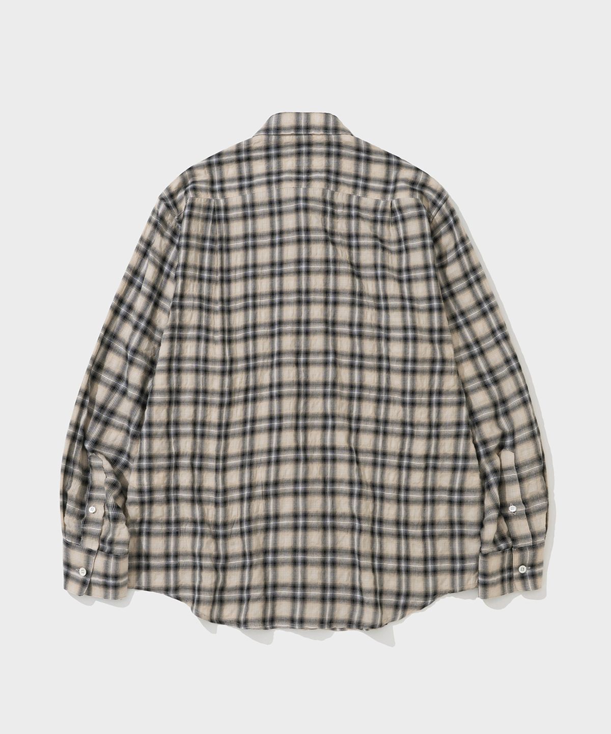 셔터(SHIRTER) TJS CT SHIRRED SHIRT (BEIGE)
