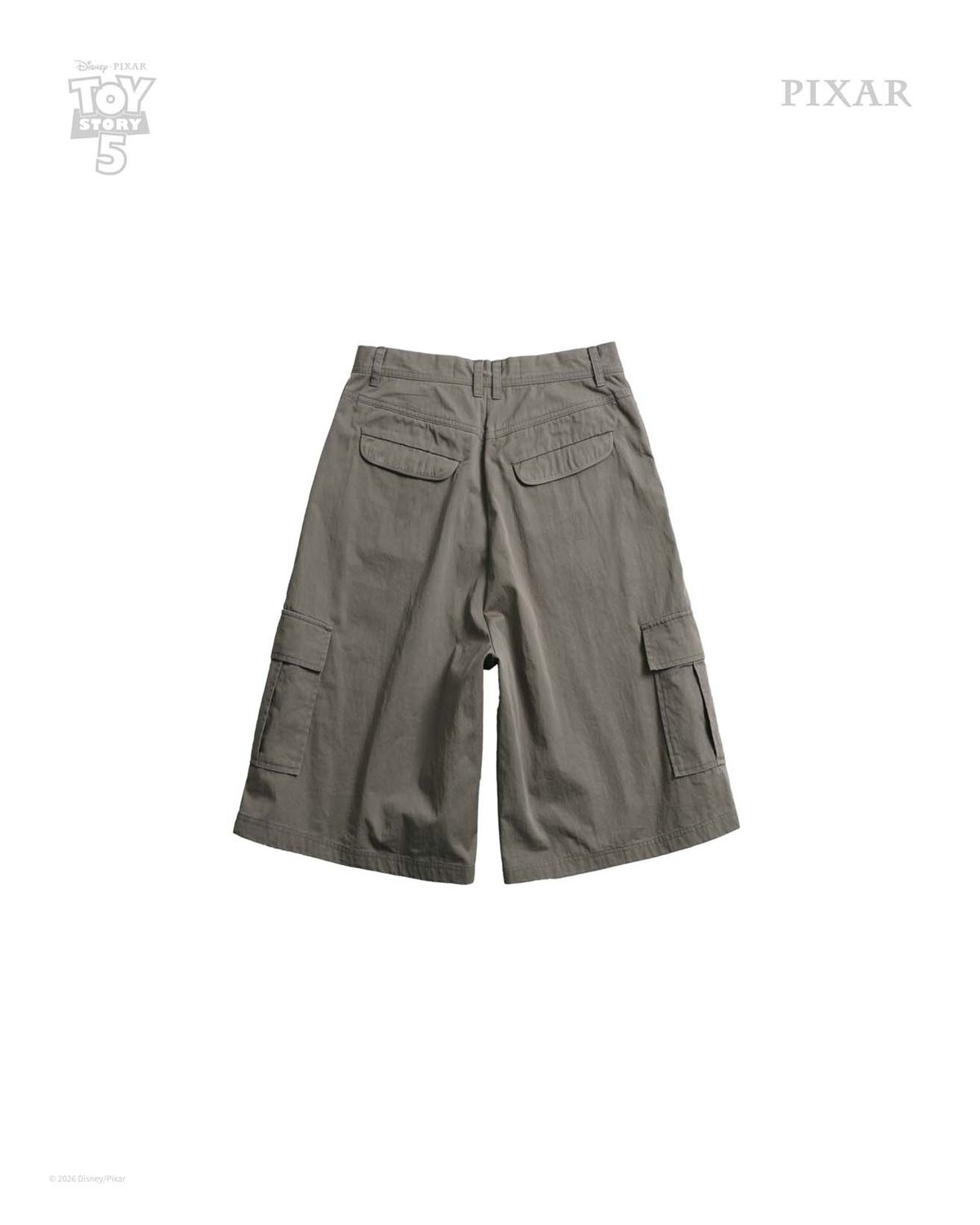 999휴머니티(999HUMANITY) WOODY_CARGO BURMUDA SHORT (KHAKI)