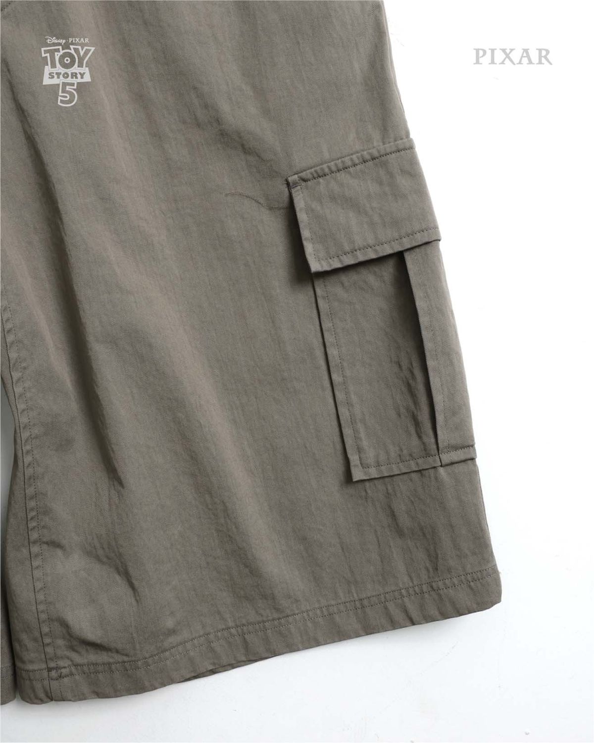 999휴머니티(999HUMANITY) WOODY_CARGO BURMUDA SHORT (KHAKI)