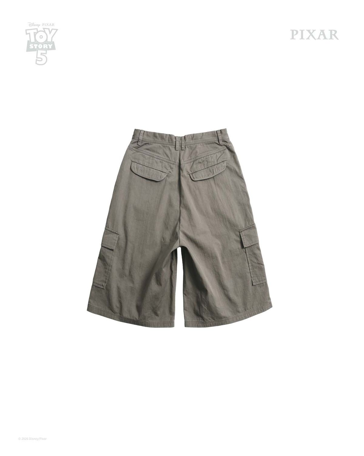 999휴머니티(999HUMANITY) WOODY_CARGO BURMUDA SHORT (SAGE BEIGE)