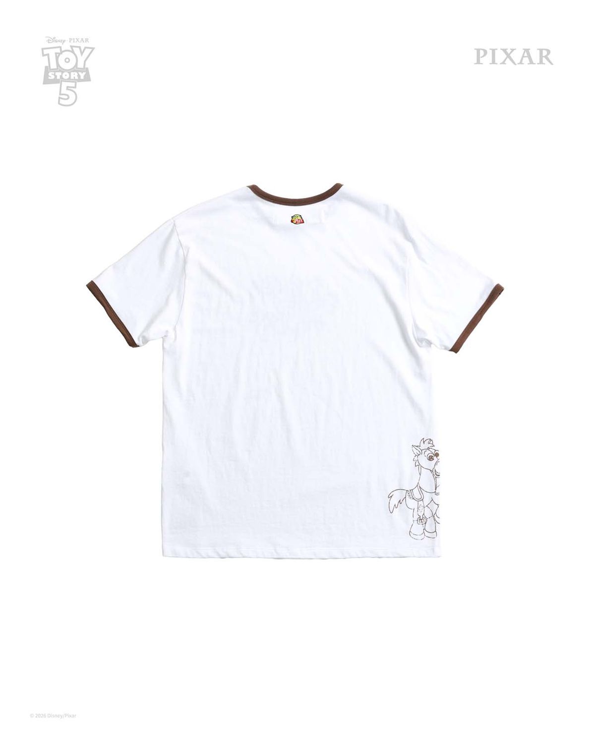 999휴머니티(999HUMANITY) TOYS 4EVER HALF TEE (BROWN)