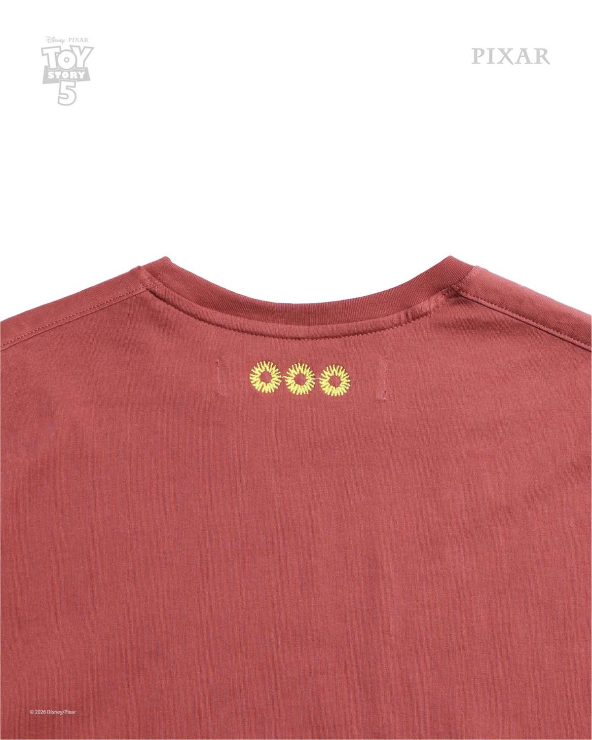 999휴머니티(999HUMANITY) STELLAR_BUZZ_HALF TEE (RED)