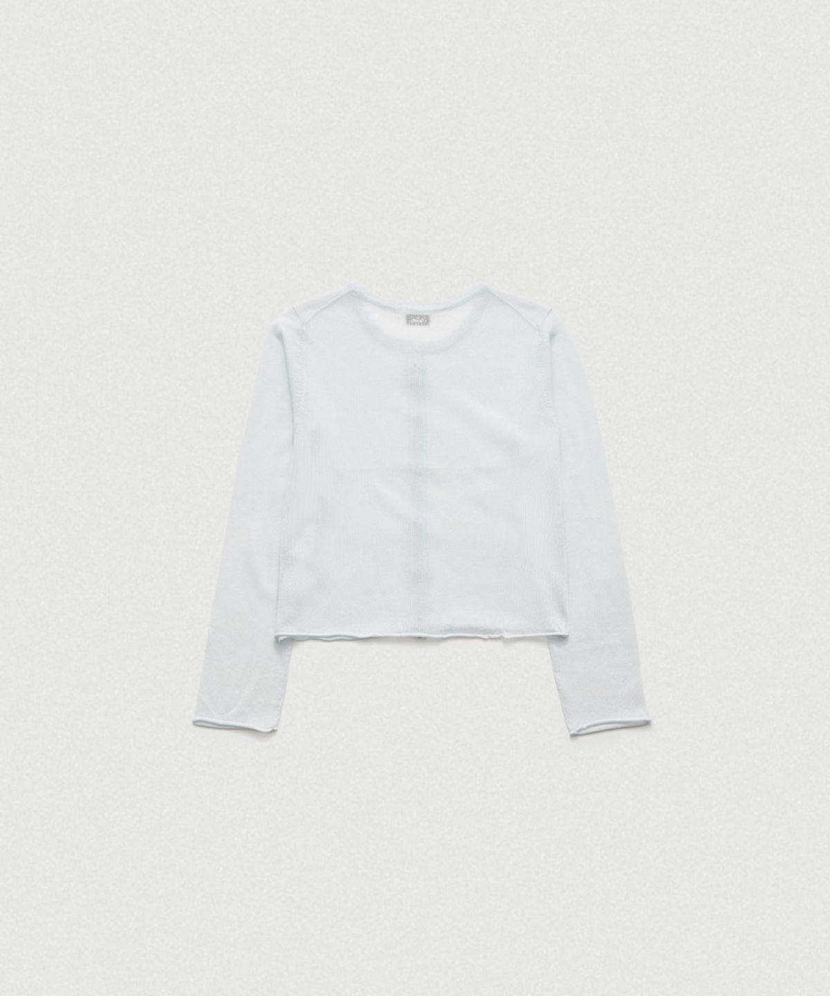 더바넷(THEBARNNET) Hyled Linen Button Cardigan_Light Blue