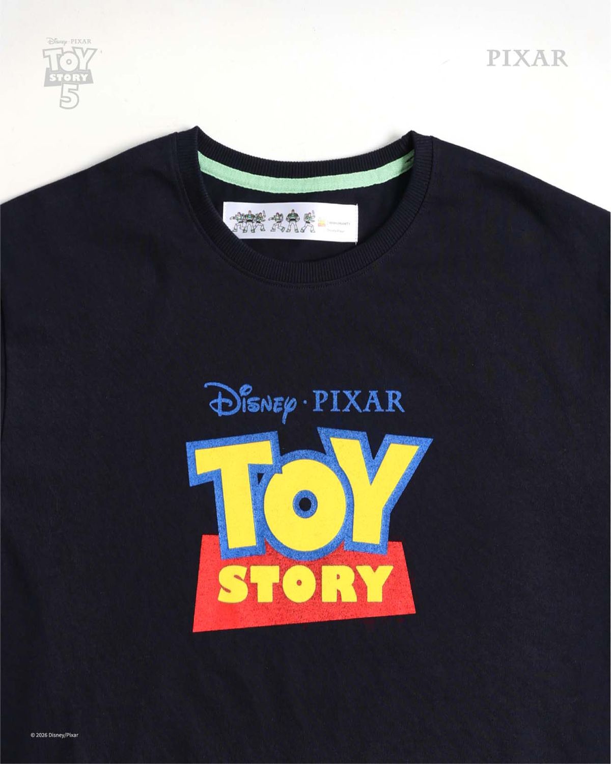 999휴머니티(999HUMANITY) TOY STORY HALF TEE (NAVY)