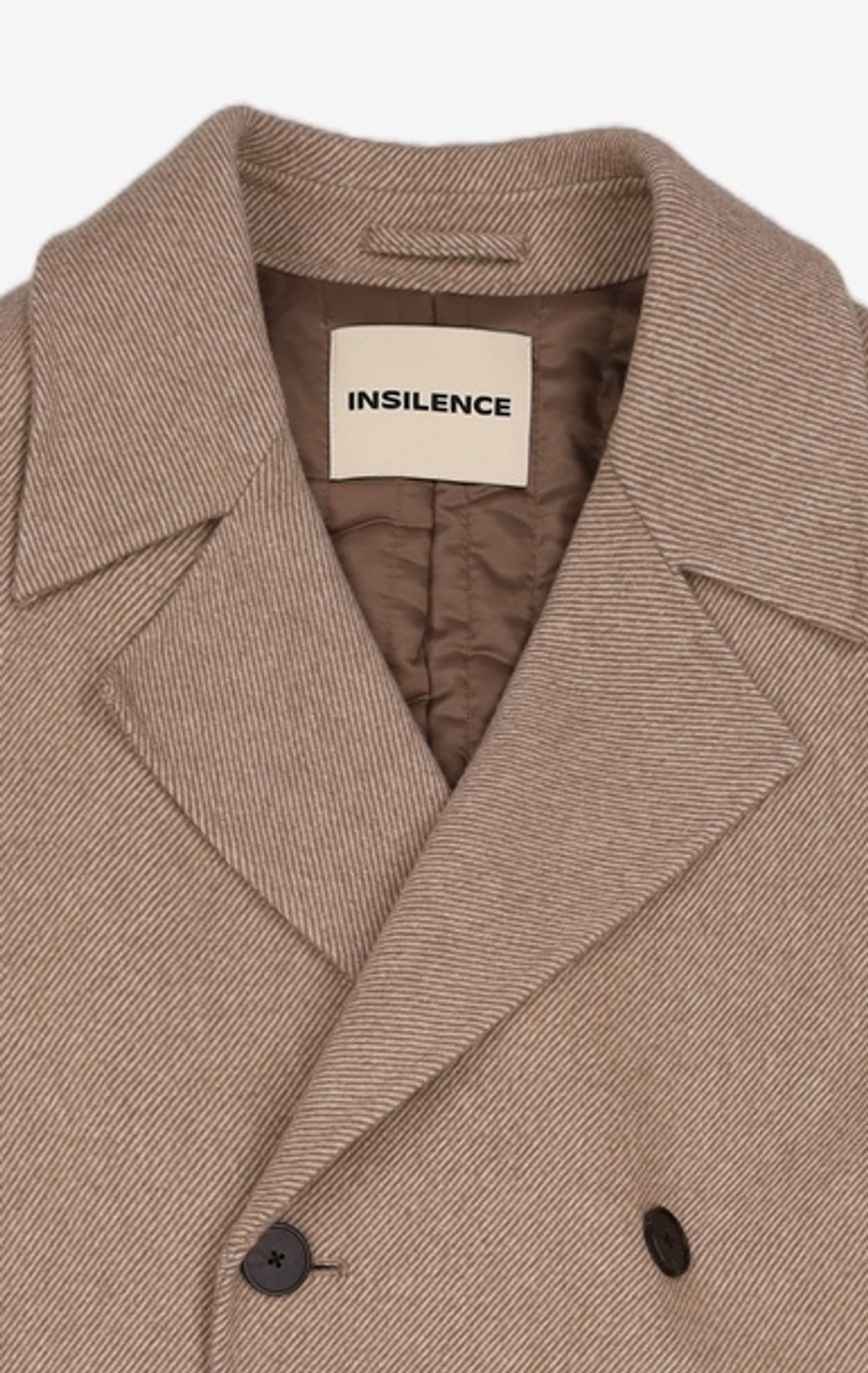 인사일런스(INSILENCE) 겨울 더블 코트 M