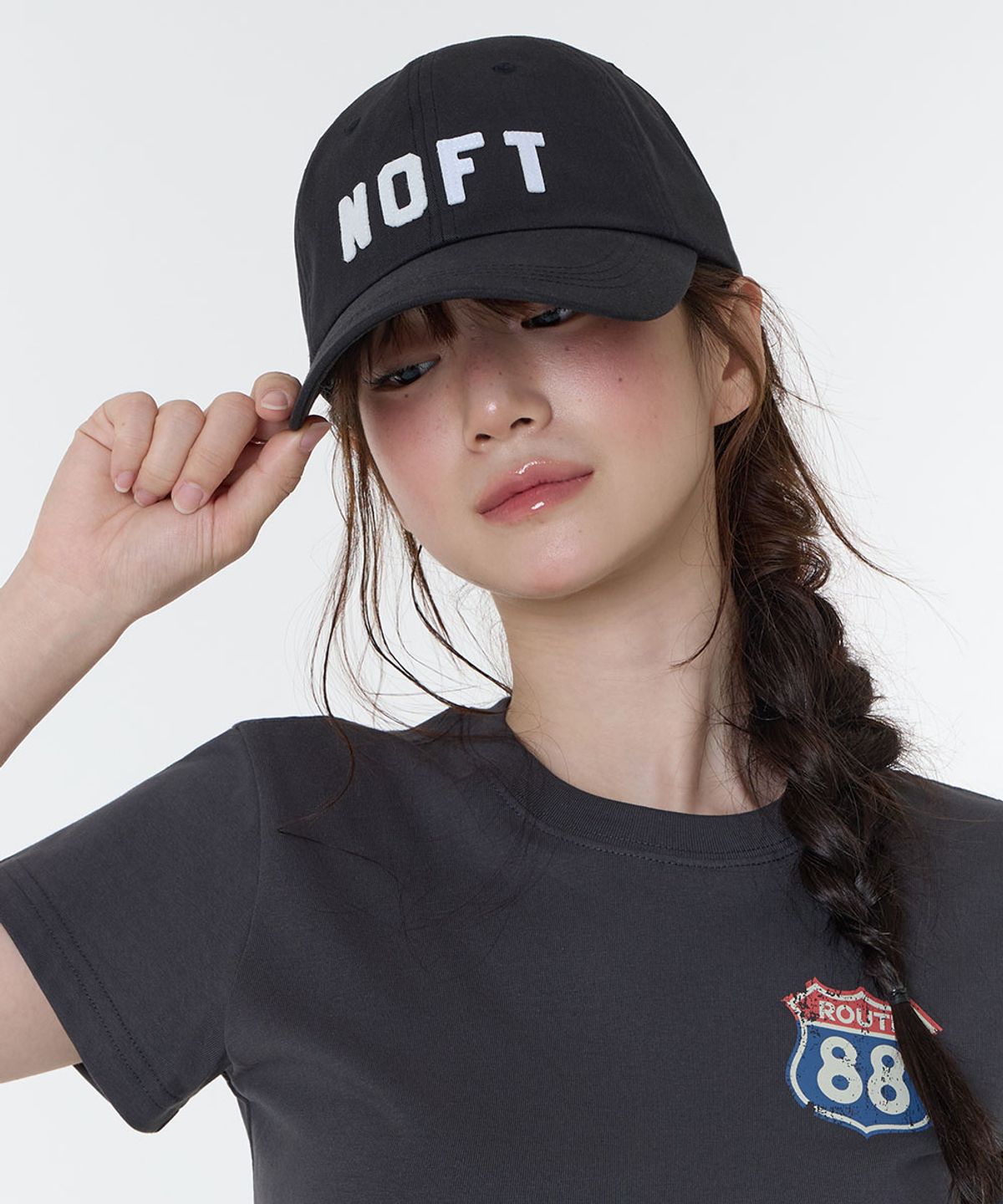 낫온리포투데이(NOT ONLY FOR TODAY) NOFT 패치워크 볼캡 [블랙]