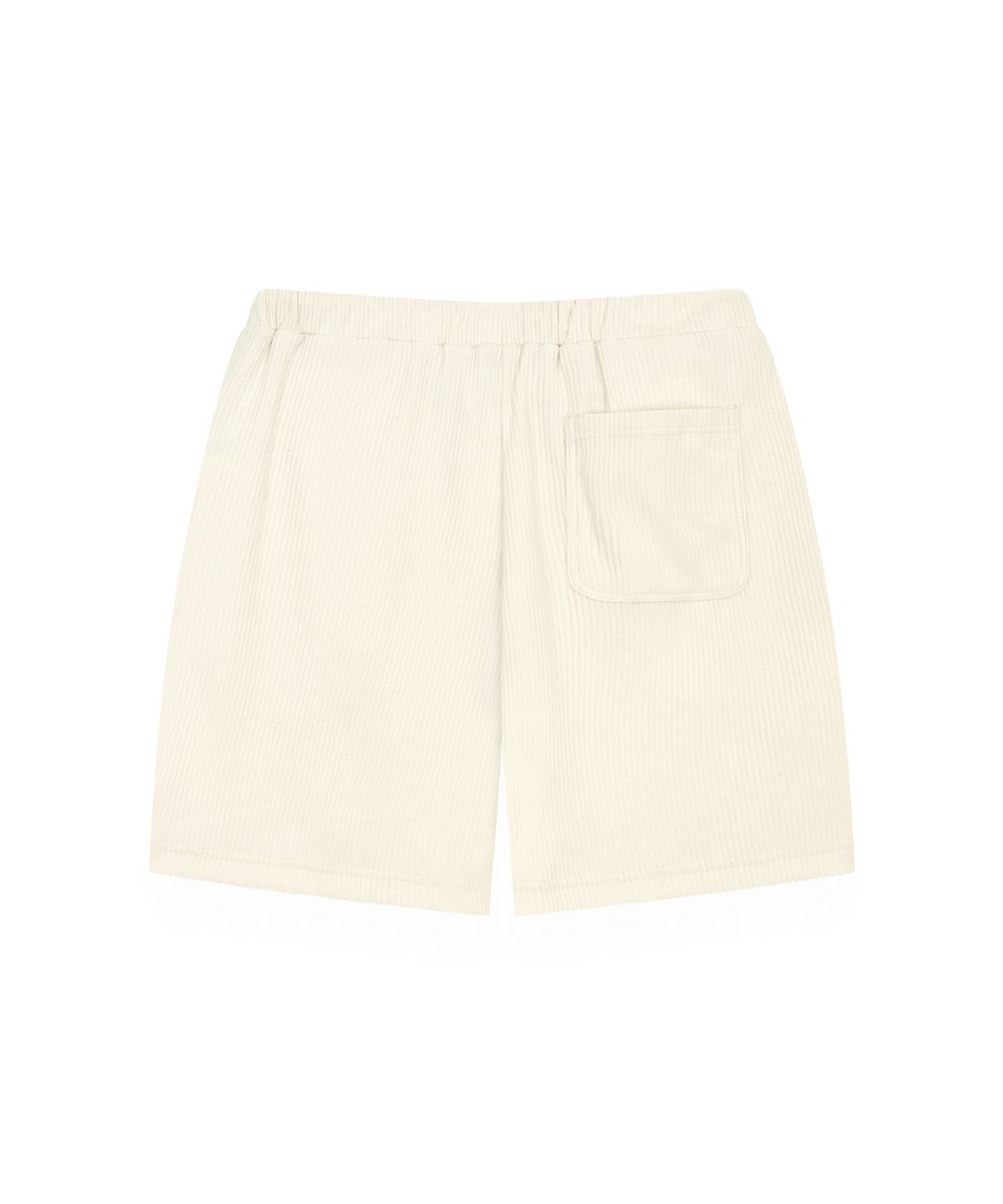 알포(R-4) R-0074 / COZY BRUSH – RESORT SHORTS(CREAM)