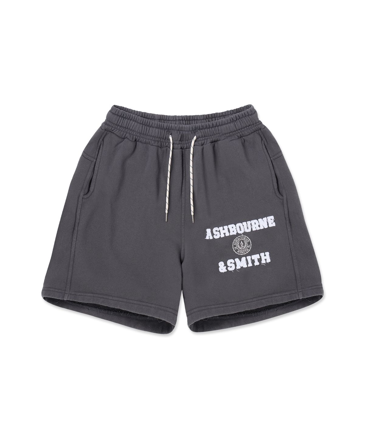 애쉬본&스미스(ASHBOURNE & SMITH) [MEN] 스트링 포인트 ASHBOURNE&SMITH 스웻 숏 팬츠 ASH1905_차콜