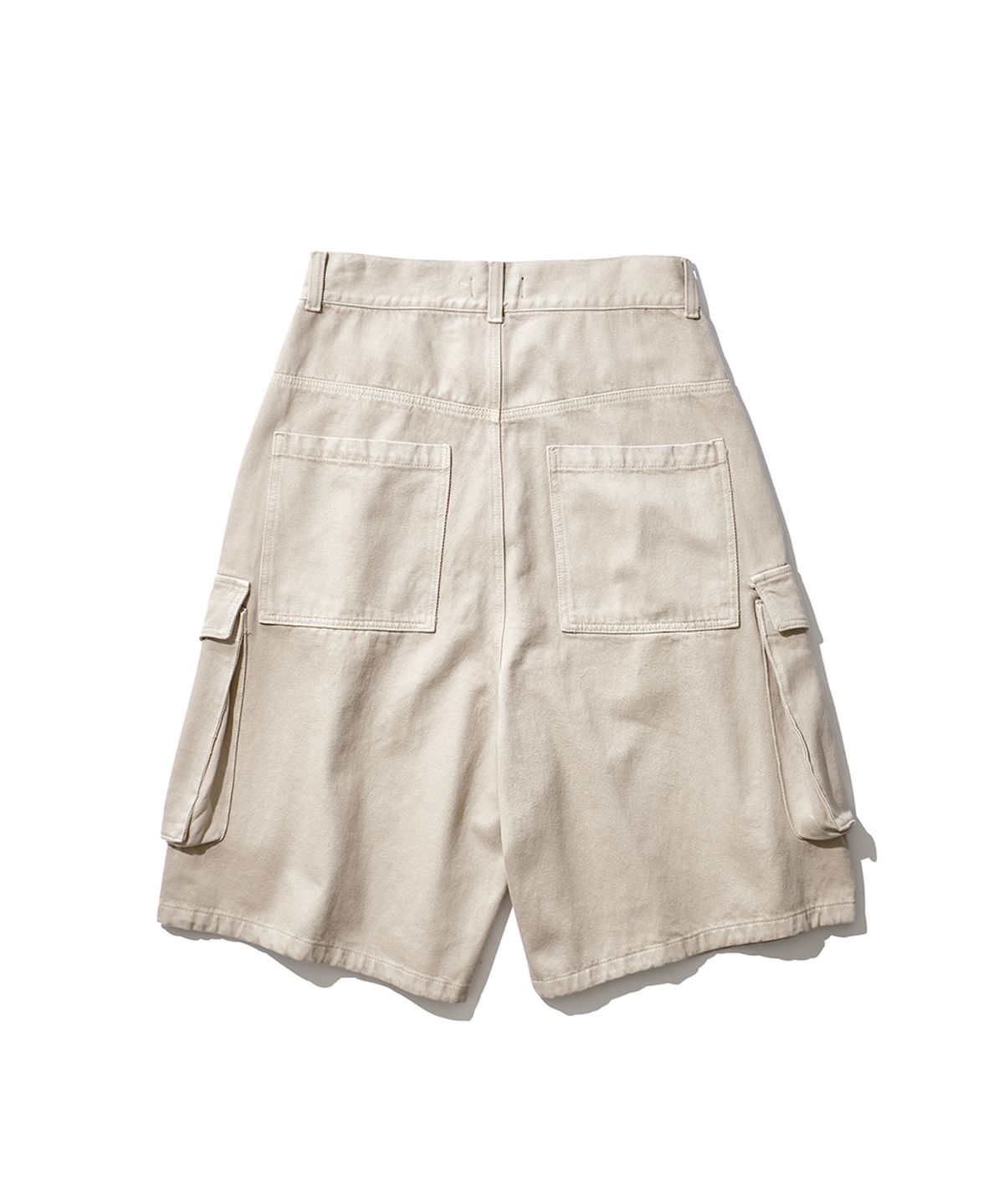 인투더스크(INTODUSK) ELIAS CARGO SHORTS - WASHED BEIGE