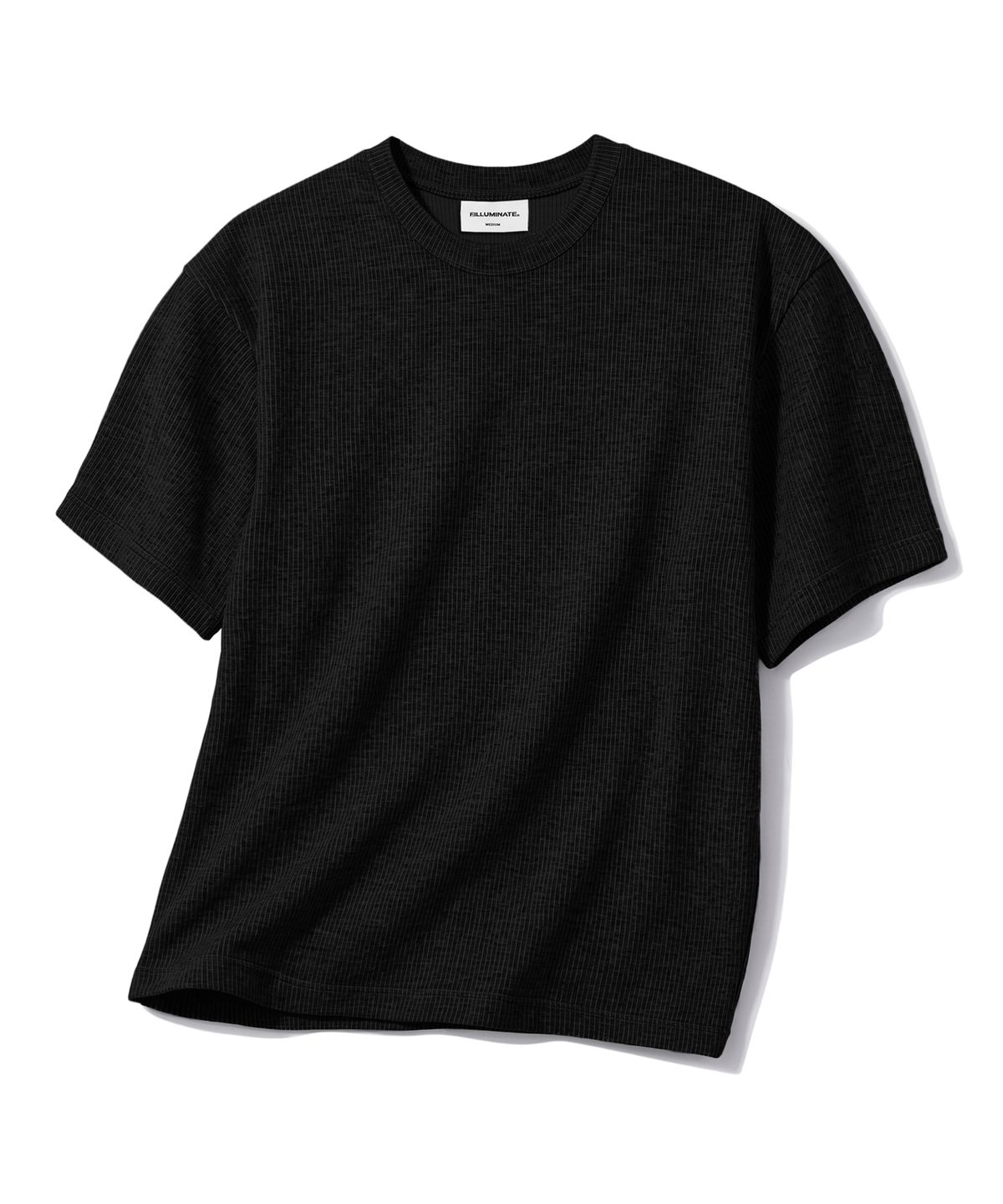 필루미네이트(FILLUMINATE) 데일리 골지 크롭 머슬핏 티셔츠-5Color