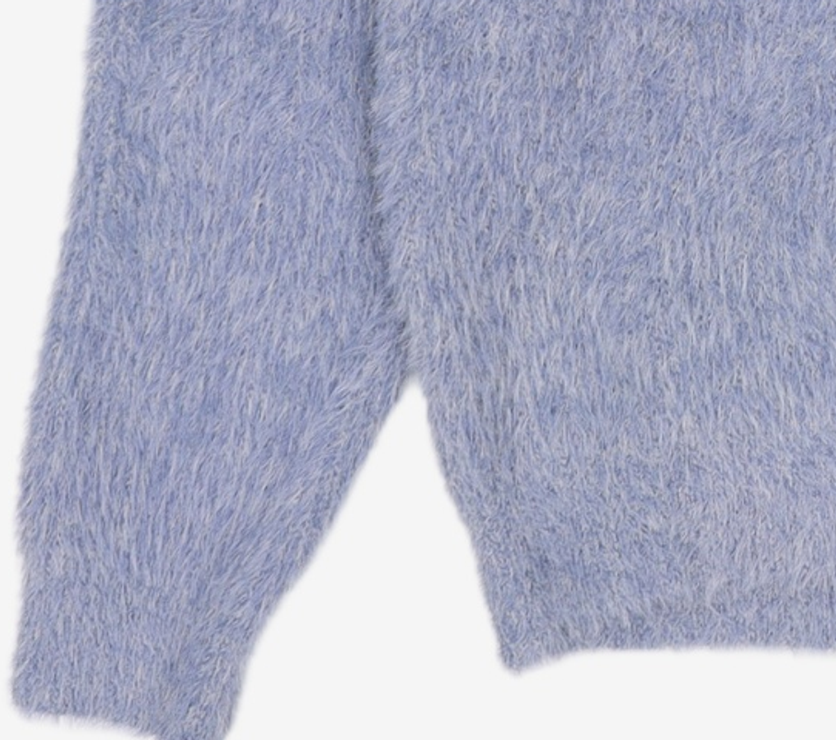 노매뉴얼(NOMANUAL) (시그니처종료)CROPPED HAIRY KNIT - 5 COLOR S