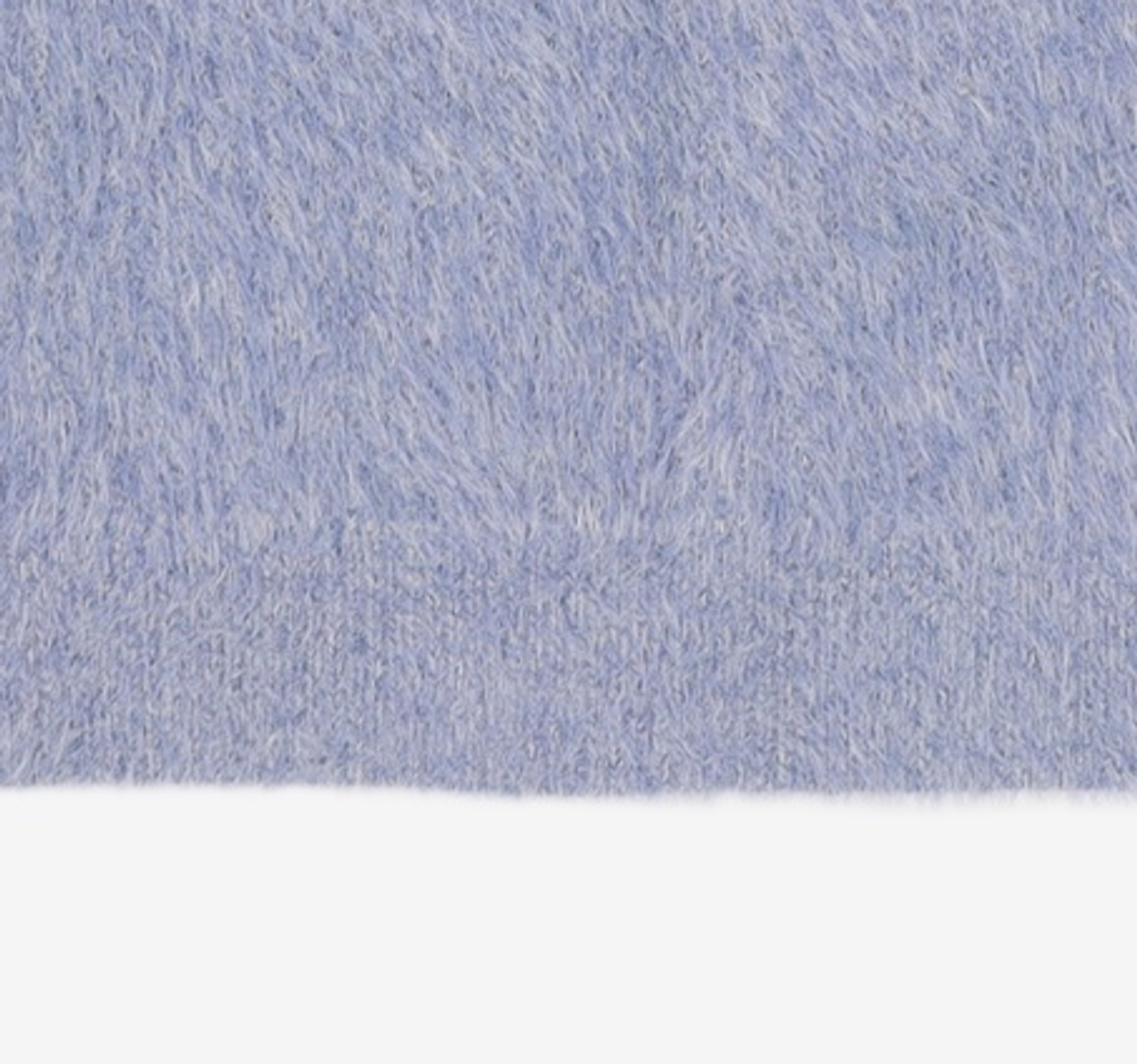 노매뉴얼(NOMANUAL) (시그니처종료)CROPPED HAIRY KNIT - 5 COLOR S