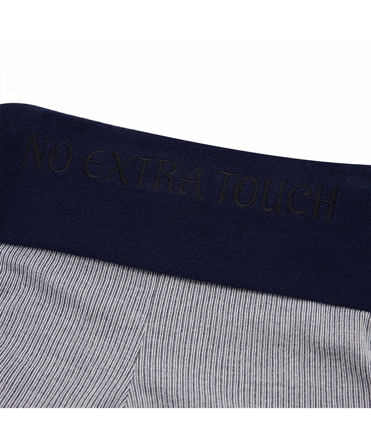 노 엑스트라 터치(NO EXTRA TOUCH) Studded Stripe Halter Easy Setup (Navy) / 26SMSET001NA