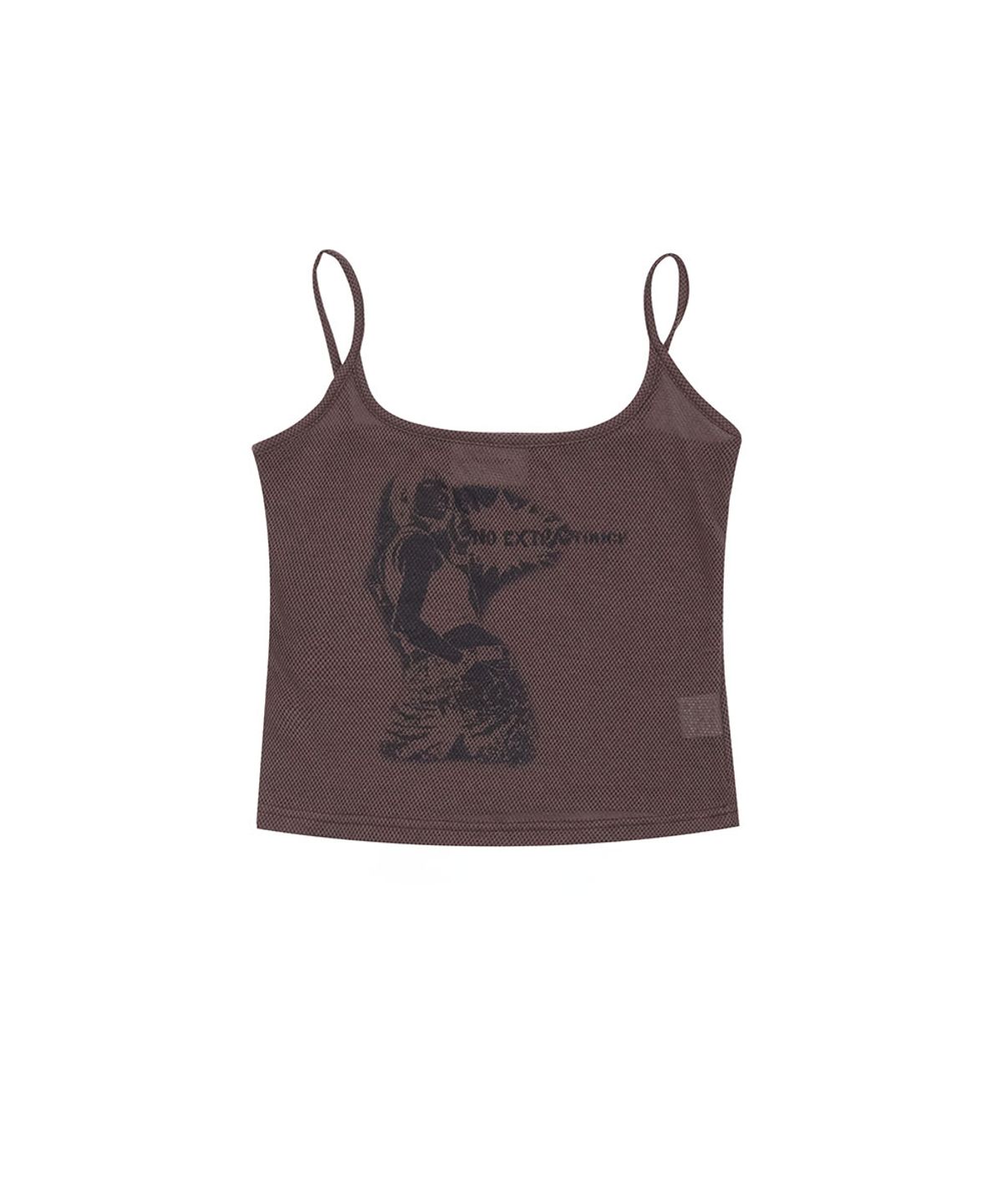 노 엑스트라 터치(NO EXTRA TOUCH) Graphic Mesh Sleeveless (Purple) / 26SMSL001PU
