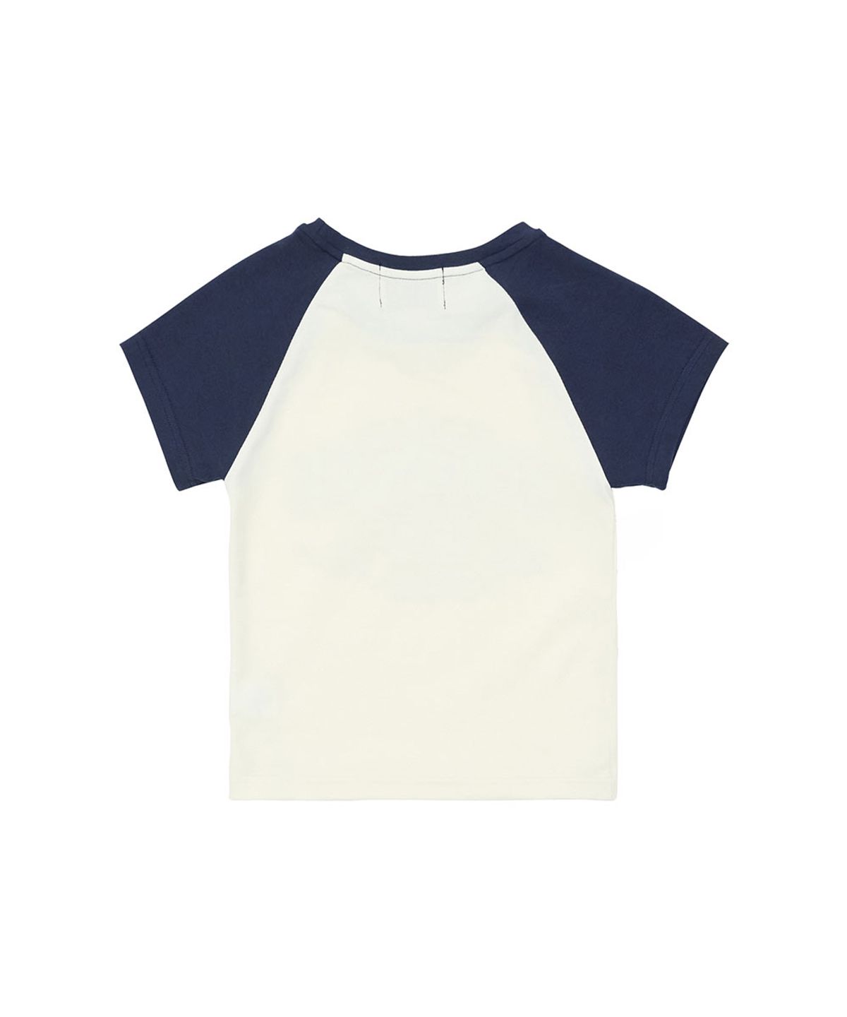 노 엑스트라 터치(NO EXTRA TOUCH) Strength Raglan Short Sleeve T-shirt (Navy) / 26SMTS002NA